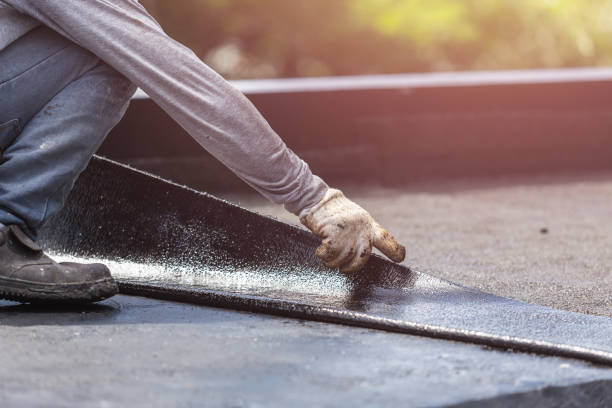 Professional Basement Waterproofing technician working in Pontiac, MI